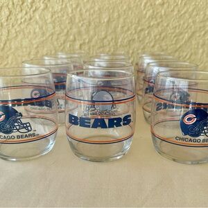 Chicago Bears rocks glasses set of 12